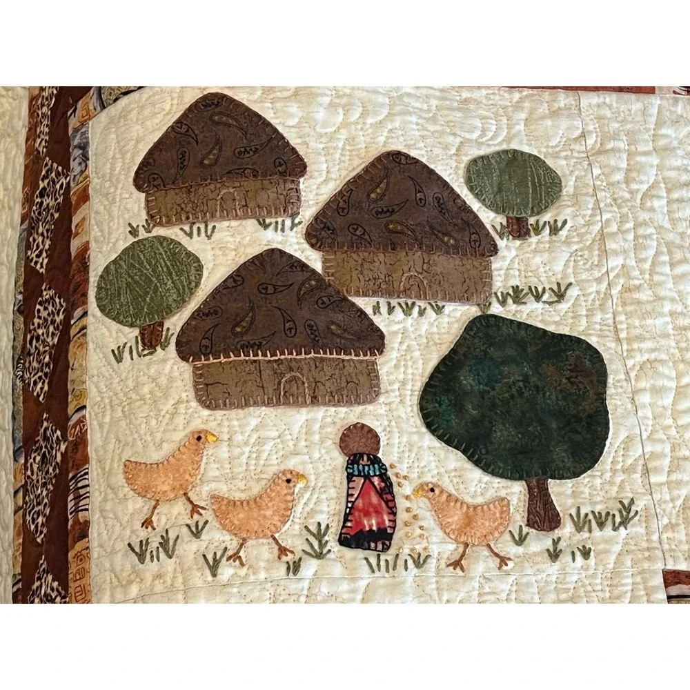 Quilt- African Safari Theme Handmade‎ 90